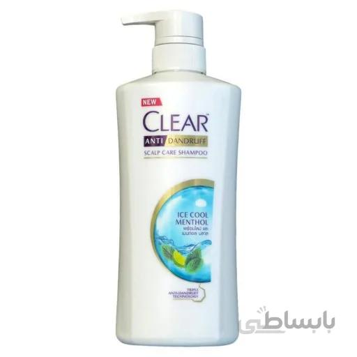 شامپو کلیر مدل Ice Cool Menthol حجم 650 میلی لیتر