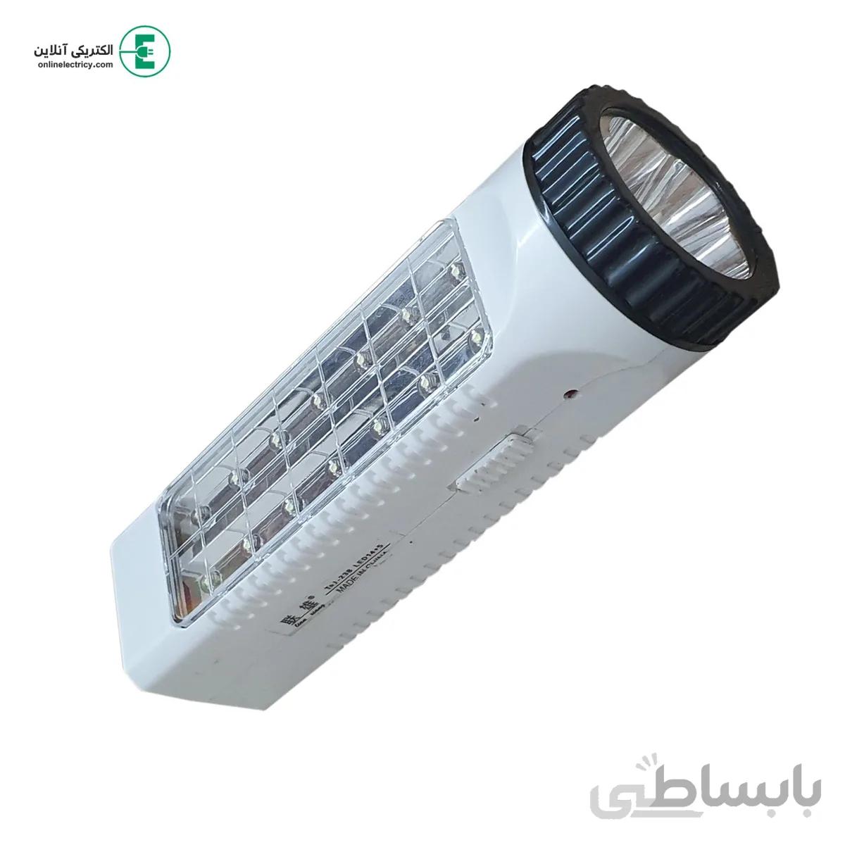 چراغ اضطراری شارژی- چراغ قوه 19LED