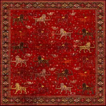 فرش مربع مرینوس کد 600104 ا Merinos