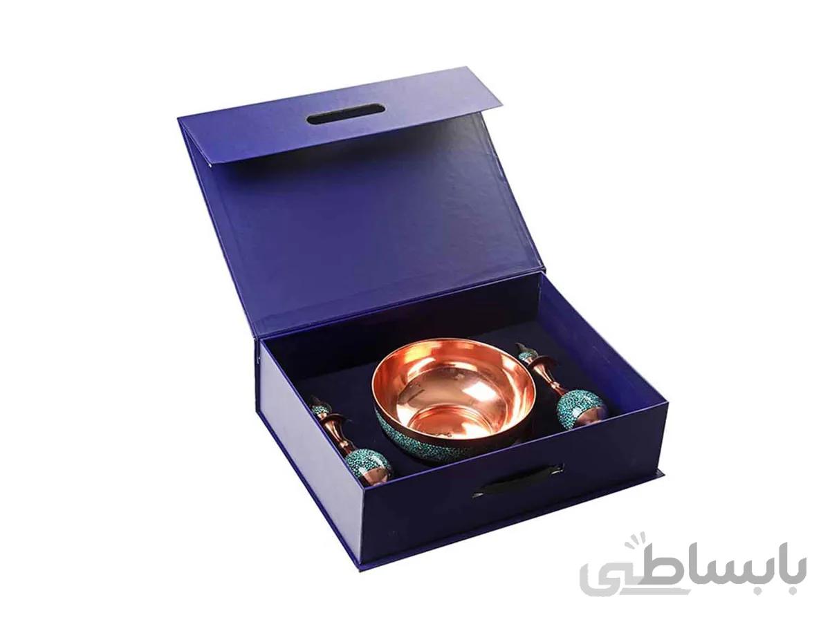 تنگ و کاسه فیروزه کوبی