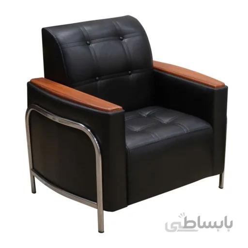 مبل یکنفره اطلس دسته وکیوم لیدوما مدل B204