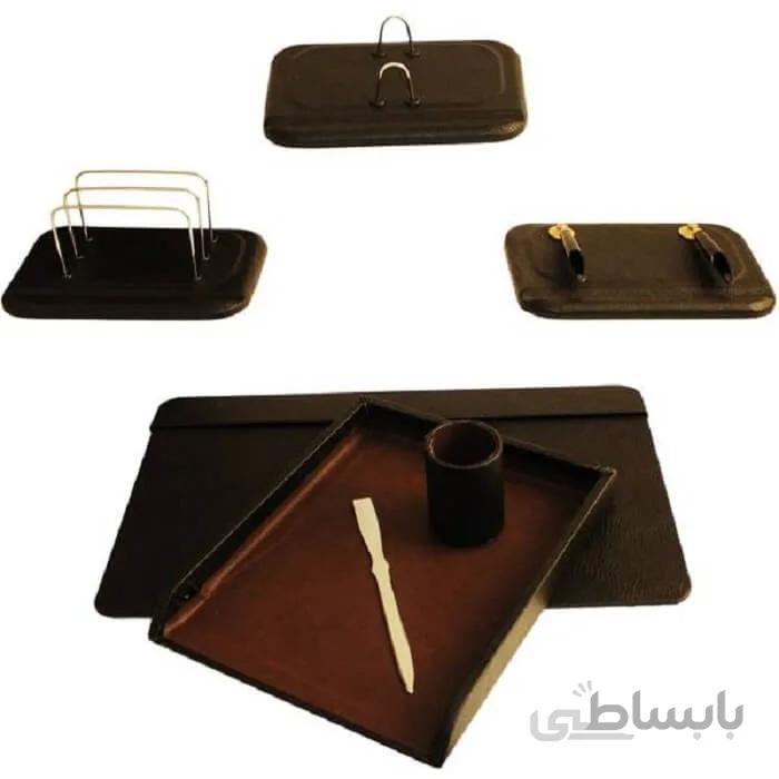 سرویس چرمی کد ۳ برند چرم چوب