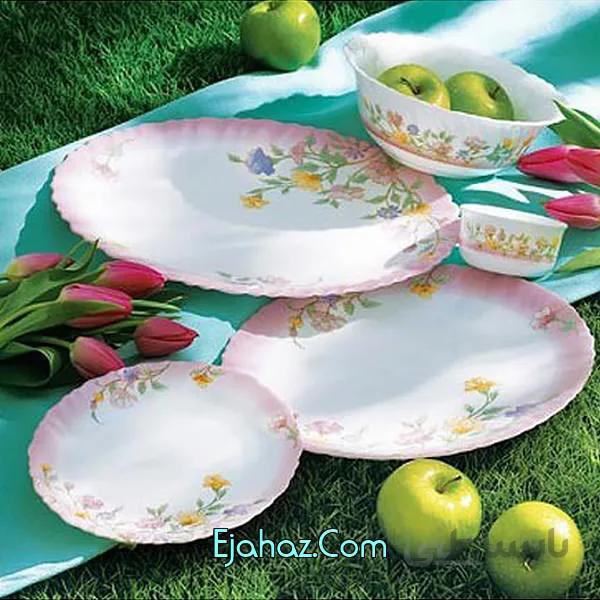 سرویس غذاخوری 26 پارچه لومینارک فرانسه مدل الیزه لومینارک(Luminarc)