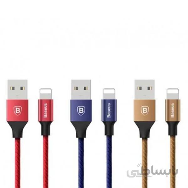کابل تبدیل USB به لایتنینگ باسئوس مدل CALYW-C