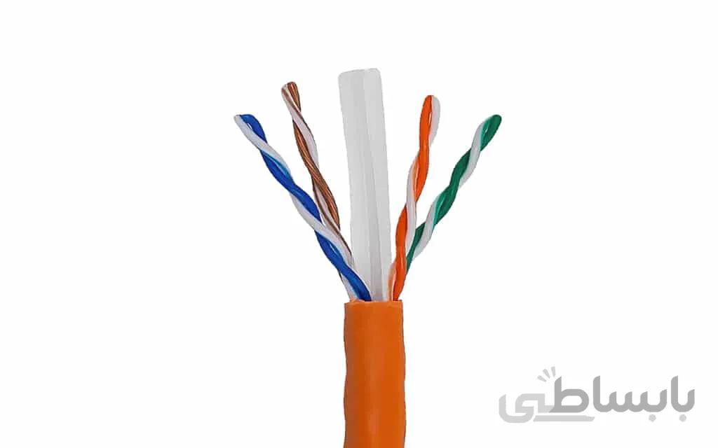 کابل شبکه نگزنس Cat6 SFTP تمام مس ا Nexen Cat6 SFTP copper network cable without fluke test