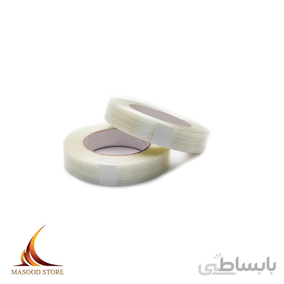 چسب نواری الیاف دار ۲/۵ سانت