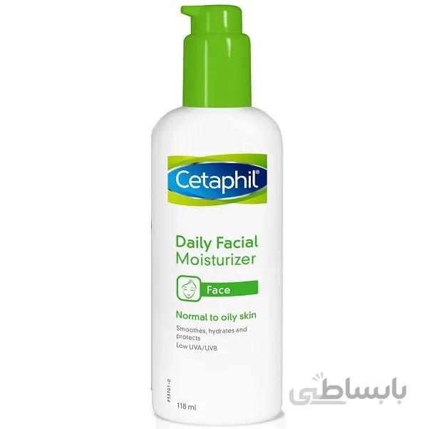 کرم روز مرطوب کننده صورت ستافیل Cetaphil حجم 118 میل | مناسب پوست چرب و نرمال