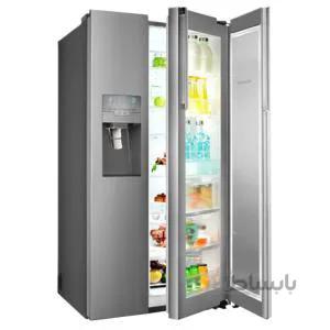 یخچال و فریزر ساید بای ساید اسنوا مدل S8-3350SS ا Snowa S8-3350SS Side By Side Refrigerator