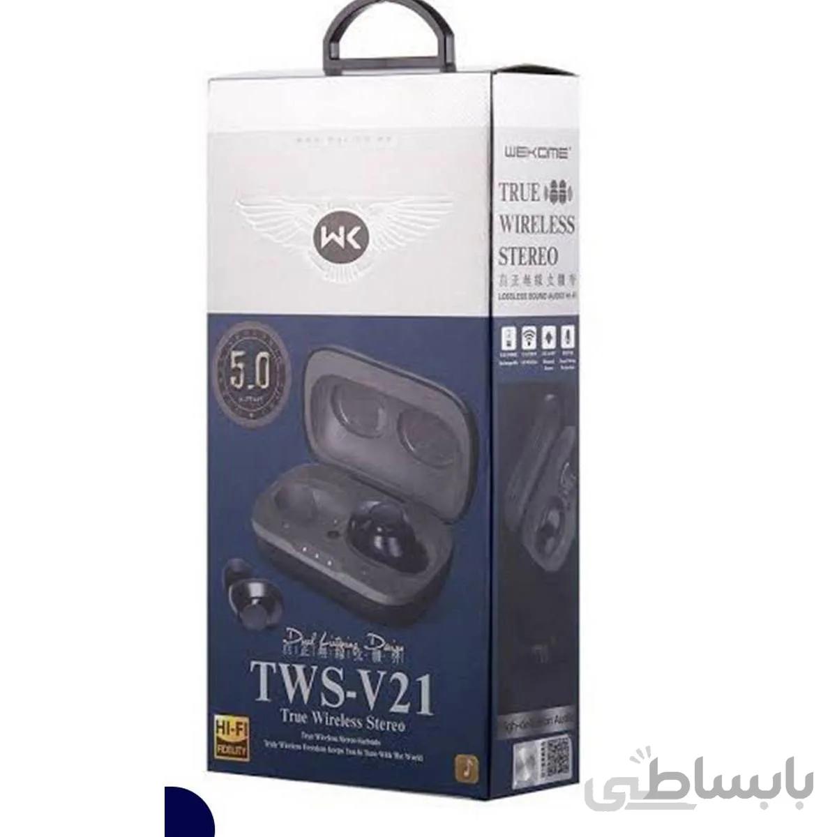 هدفون بی سیم ریمکس مدل TWS-V21