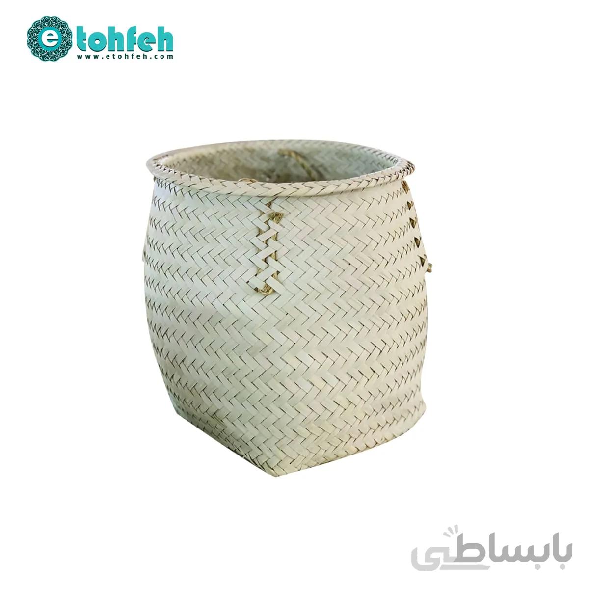 گلدان حصیری