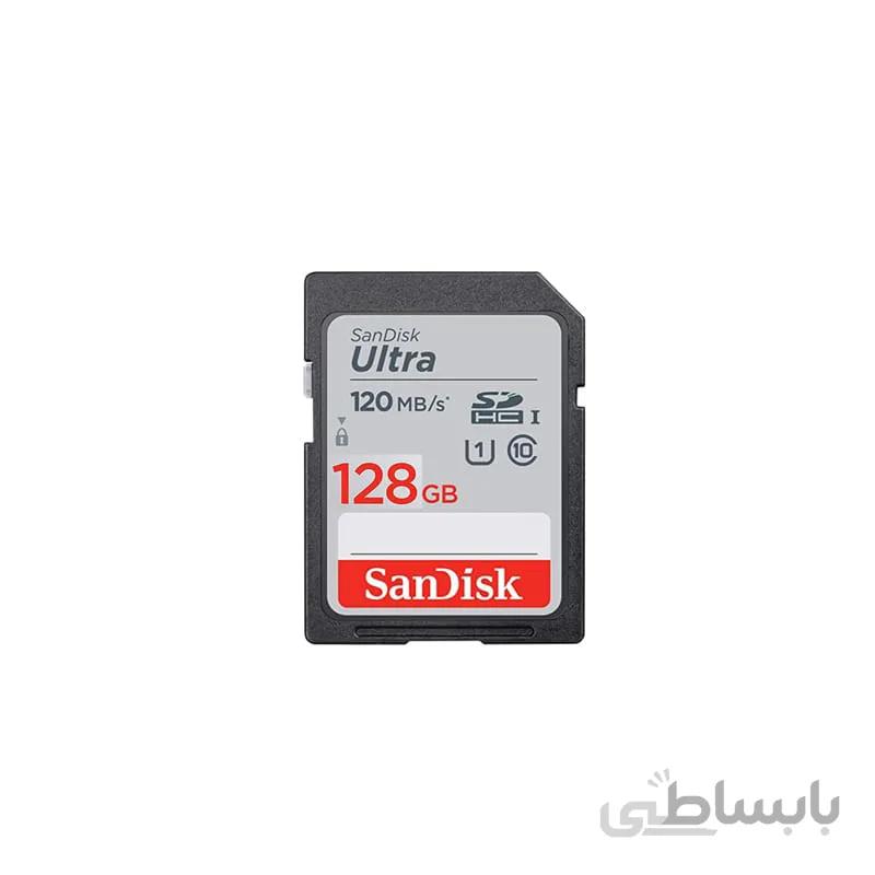 کارت حافظه سن دیسک مدل Ultra سرعت 120 ظرفیت 128 گیگابایت