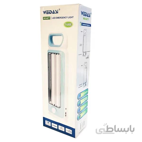 چراغ شارژی اضطراری WEIDASI مدل WD 867T