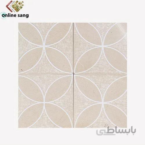 سنگ کفپوش تیشه ای الگویی هرسین