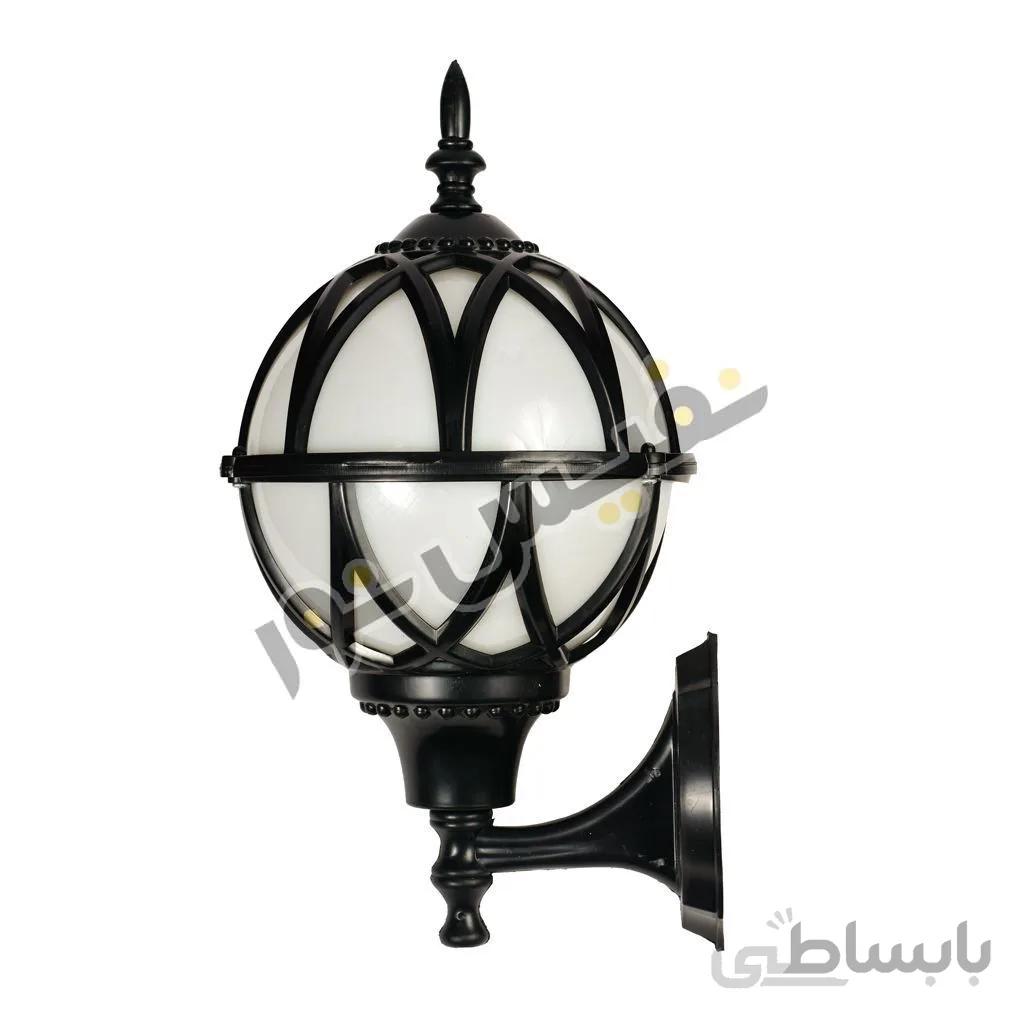 چراغ حیاطی و پارکی دیواری توپی پلاستیکی مدل OL03-D
