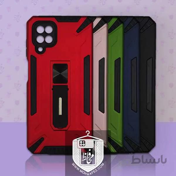 قاب ضد ضربه سامسونگ Galaxy A12 / A12 Nacho / M12 هولدر دار کد S02A