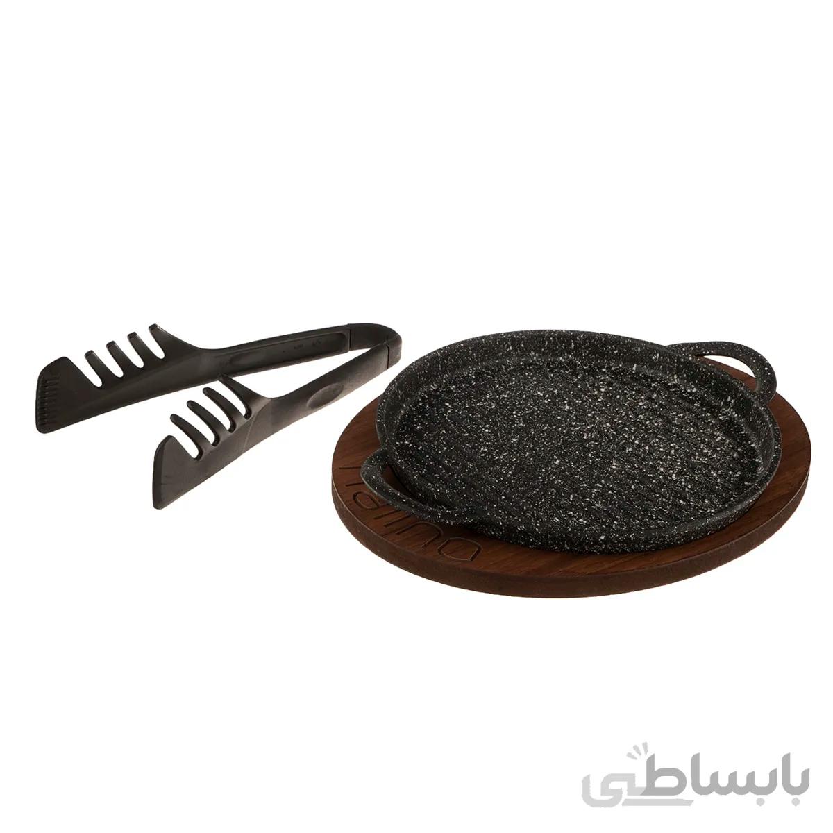 تابه چدن Padela 26 نالینو بی درب - Nalino 0116 Padela Grill Cast Iron Pan Size 26