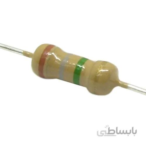 مقاومت 1.8 مگا اهم 1/4 وات 5 درصد | 1.8M