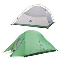 چادر کوهنوردی 1 نفره نیچرهایک مدل کلود آپ به همراه زیر انداز پوشش NH18T010-T | 210T