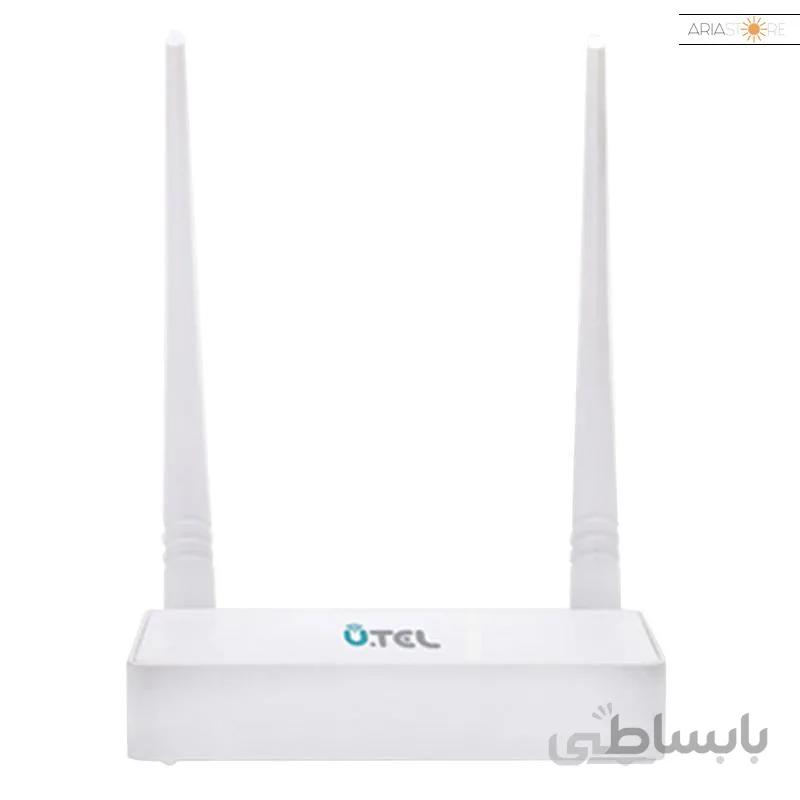 مودم روتر یوتل ADSL2 Plus بی سیم مدل A304 ا U.TEL A304 ADSL2 Plus Wireless Modem Router