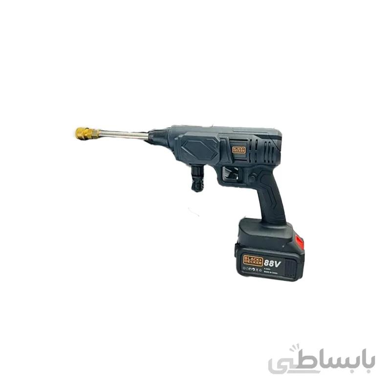 کارواش و سم پاش شارژی 88 ولت بلک اند دکر Black and decker ا Black & Decker cordless car wash and sprayer