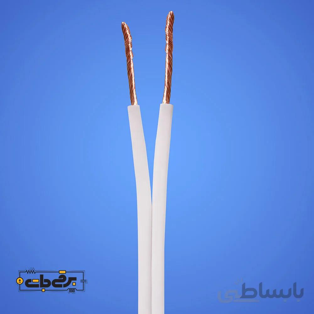 سیم نایلون سفید 2 در 2.5 برند مسینا