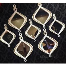 آینه دکوراتیو گوشواره ای