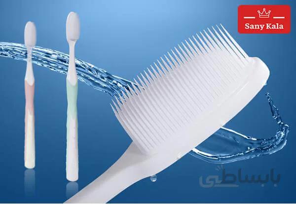 مسواک نانو SUREE با کاور محافظ (بدون نیاز به خمیردندان) ا NANE SUREE toothbrush with protective cover (without the need for toothpaste)