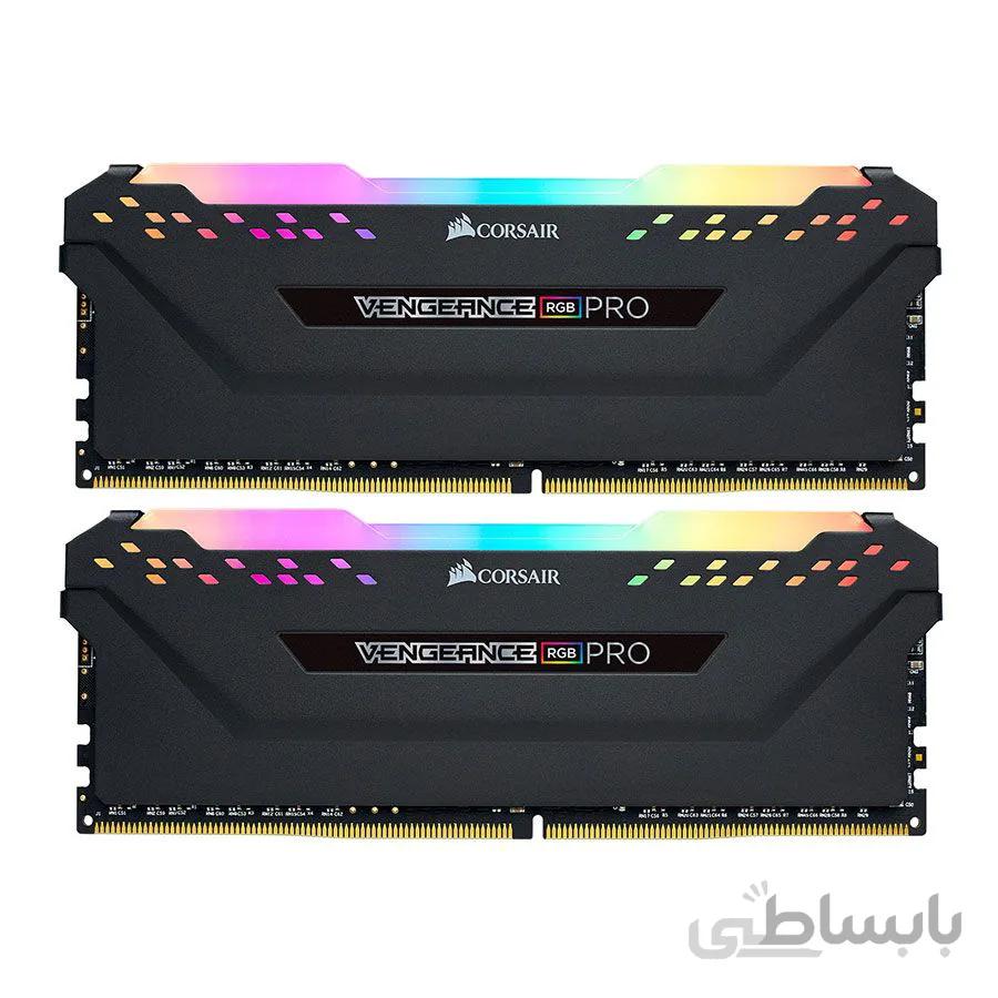 رم دسکتاپ کورسیر Corsair VENGEANCE RGB PRO 32GB 16GBx2 3200MHz CL16 Desktop RAM ا رم دسکتاپ کورسیر Corsair VENGEANCE RGB PRO 32GB 16GBx2 3200MHz CL16 Desktop RAM