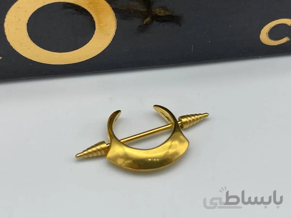 پیرسینگ نیپل و گوش گلد
