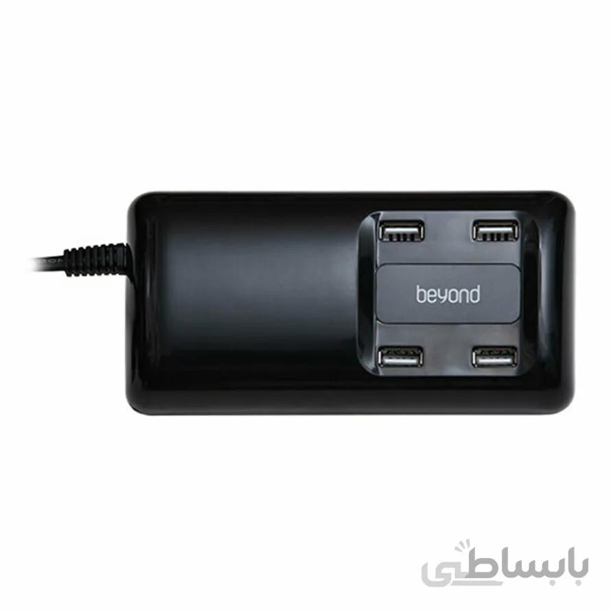 شارژر 4 پورت بیاند BA-100 ا Beyond BA-100 4 Port Charger