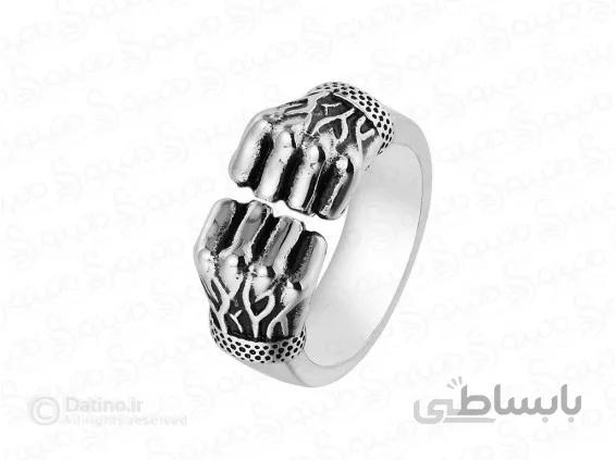 انگشتر مردانه مشت قدرتمند 13819