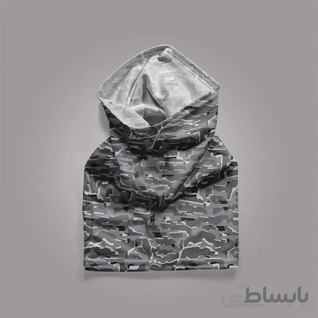 اسکارف طرح ارتشی طوسی کد SCF003
