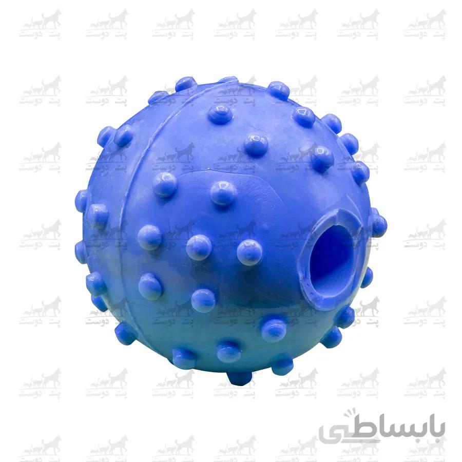 اسباب بازی دندانی توپی با محفظه تشویقی کد1417