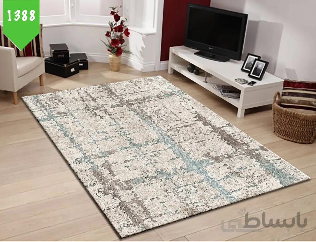 روفرشی کشدوز مخمل ترک کد 1388 سایز 350*250 سانتی متر ( 9متری )