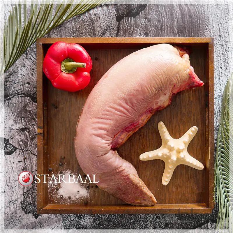 زبان گوساله ا هر عدد زبان تقریباً ۲ کیلوگرم