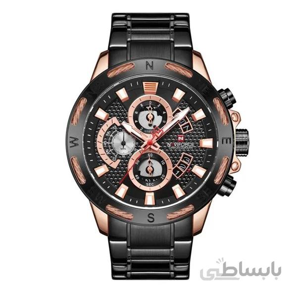 ساعت مچی مردانه نیوی فورس مدل NAVIFORCE NF9165 RG/B