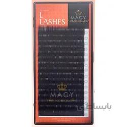 مژه والیوم اکستنشن L-16mm-0.10 مکی MACY - فروشگاه اینترنتی لوازم آرایش افق