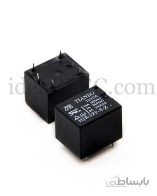 رله 12 ولت | RELAY 12V 7A 1C 5PIN TIANBO تیانبو