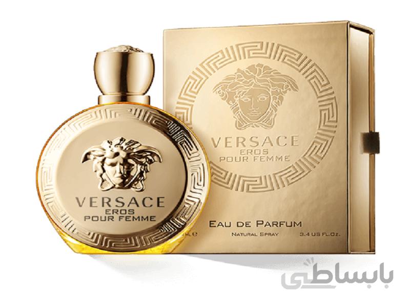 ادو پرفیوم زنانه ورساچه مدل Eros Pour Femme حجم 100 میلی لیتر ا Versace Eros Pour Femme Eau De Perfume For Women 100ml کد 382599