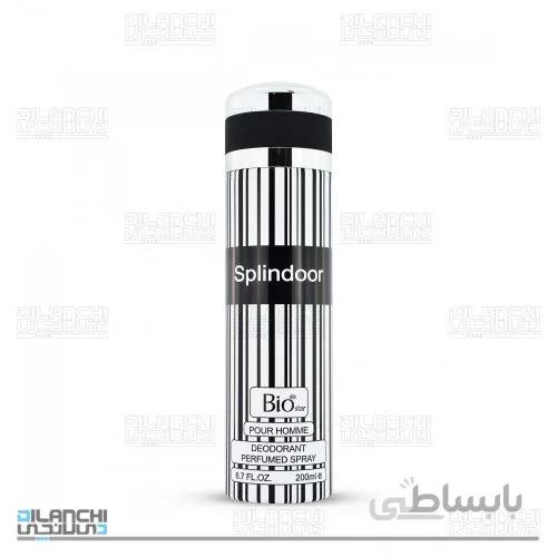اسپری خوشبو کننده بدن مردانه بیو استار مدل Splindoor حجم 200 میلی لیتر