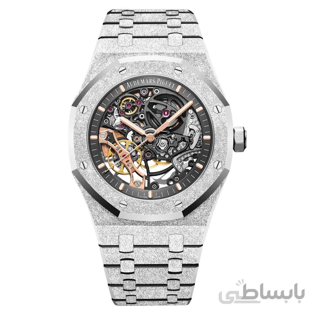 ساعت مچی مردانه اودمار پیگه مدل ۲۳۲۹ Audemars Piguet Frosted Gold