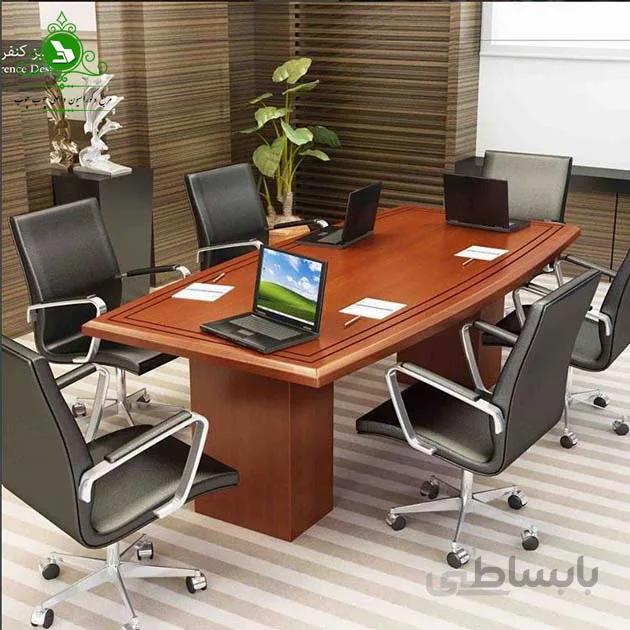 میز کنفرانس شش نفره مدل پاسارگاد