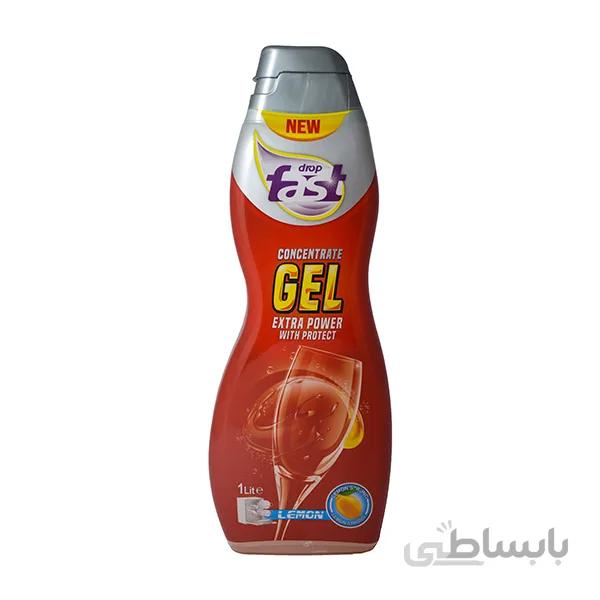 ژل ماشین ظرفشویی فست دراپ مدل استرانگStrong حجم ۱ لیتر