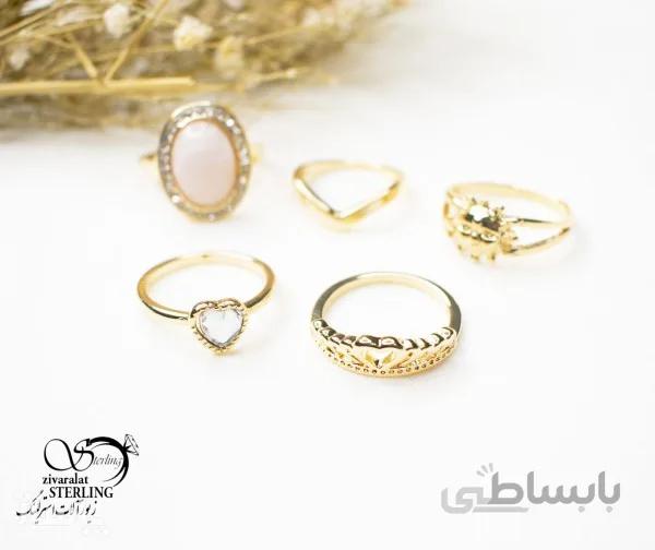 پک انگشتر زنانه کد 5587 کد 645122