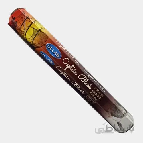 عود خوشبو کننده شاخه ای اولاس ullas مدل کاپتان بلک Capitan Black
