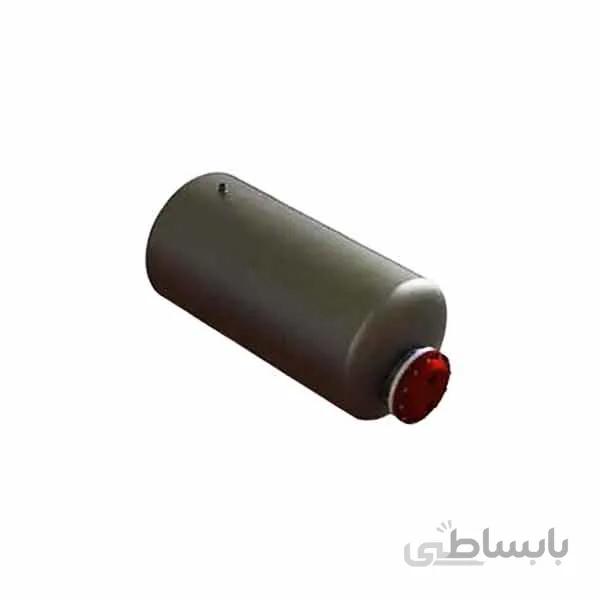 منبع کویل دار 600 لیتری افقی با ورق 5