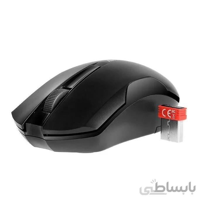 ماوس بی سیم ای فور تک G3-200N ا G3-200N Wireless PADLESS Mouse