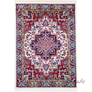 فرش ماشینی سهند طرح هریس کد P648.5J زمینه کرم ا Sahand