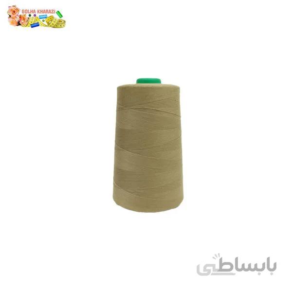 دوک نخ خیاطی کرم خاکی کد 355