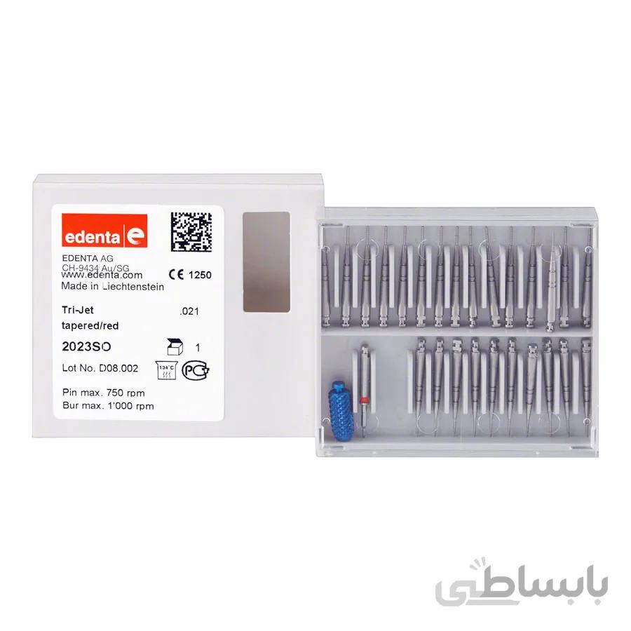 پین داخل عاج | edenta Tri-Jet